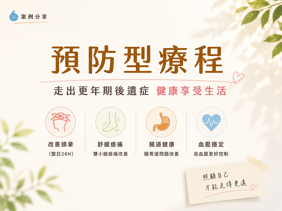 走出更年期後遺症健康享受生活