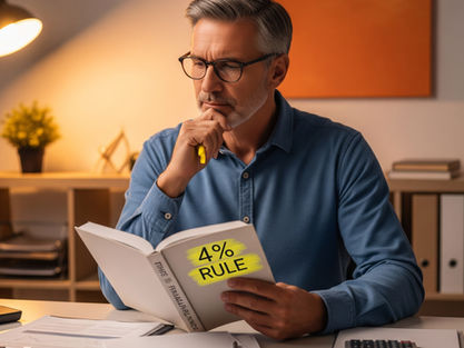 A man thinking about the 4% rule