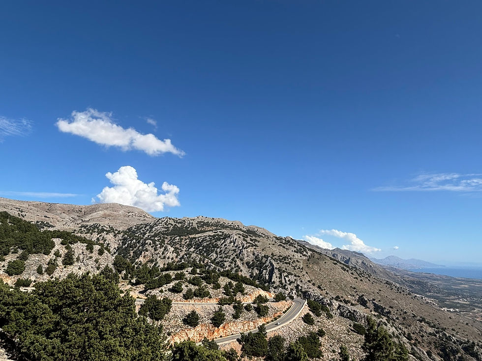 Die Bergwelt Kretas bietet einfach herrliche Aussichten.