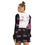 Thumbnail: All-Over Print Women's Mirco Fleece Hoodie And Shorts Set