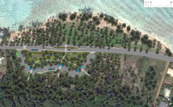 Parking paysager Tahiamanu