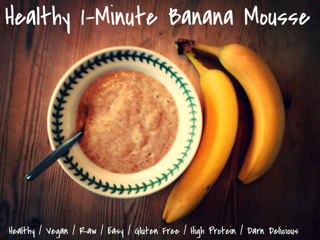 Protein Banana Mousse