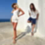 cotton Hemp fabric collection worn by a couple