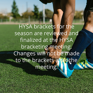HYSA Fall Brackets