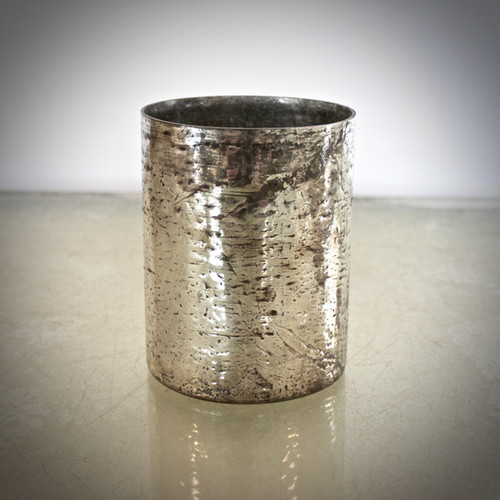 Vase Zylinder gold/silber Blumen Gruber Online