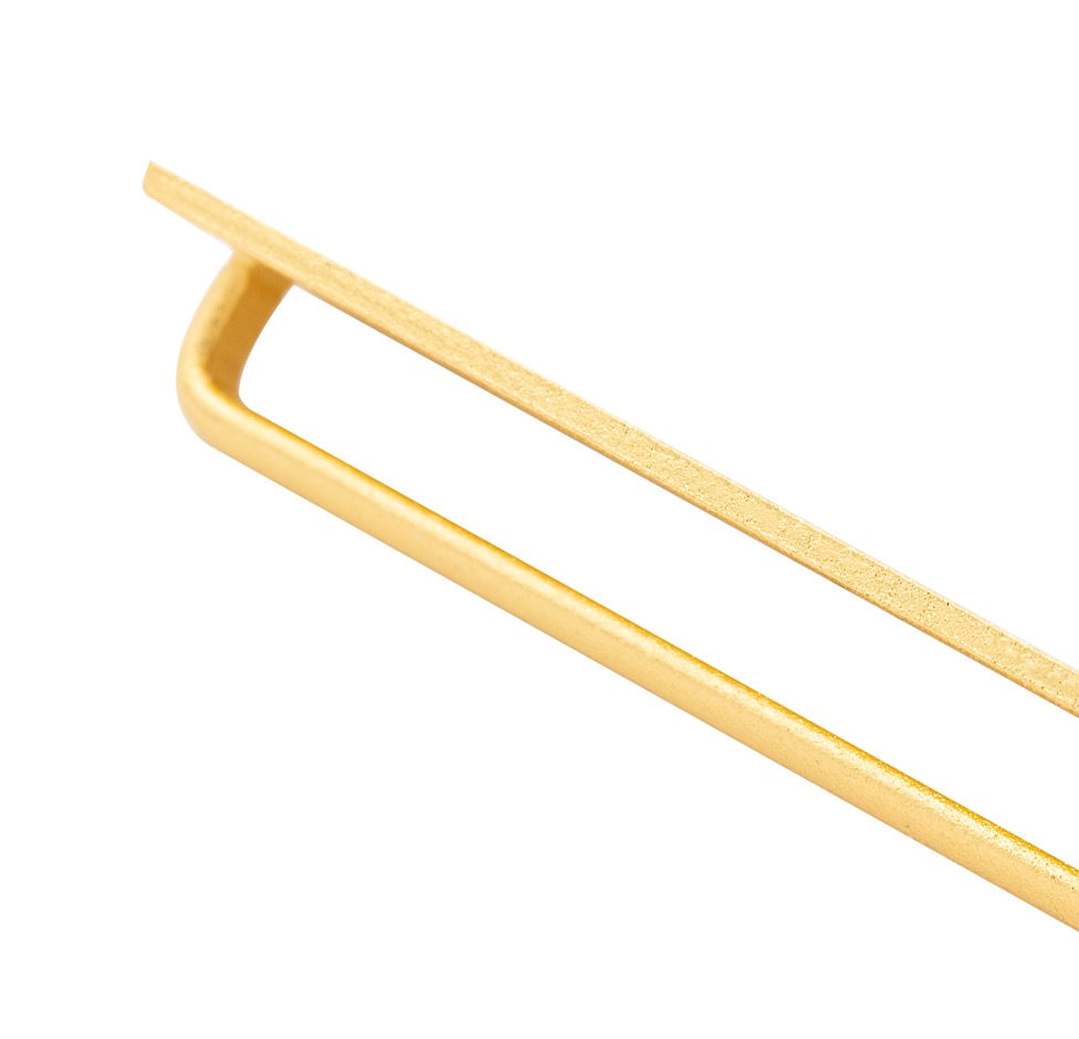 Thumbnail: Vergulde clip 37 x10 mm