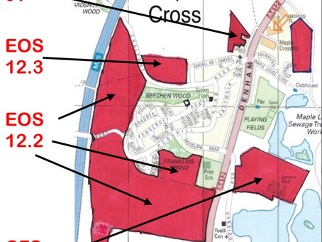 PLANNING OBJECTIONS TO ALL SITES