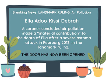Air Pollution cited as Cause of Death