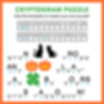 Halloween Cryptogram Puzzle