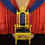 Thumbnail: Throne King Nicholas Chair Gold/Black