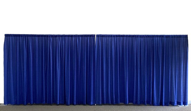 Pipe & Drape - Royal Blue (Per Linear Foot) 8ft High