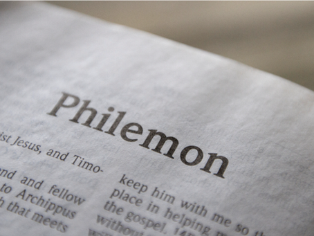 Philemon 1 ✒️ Run to Jesus