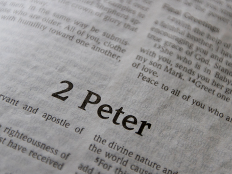 2 Peter 3 ✒️ Do Not Worry