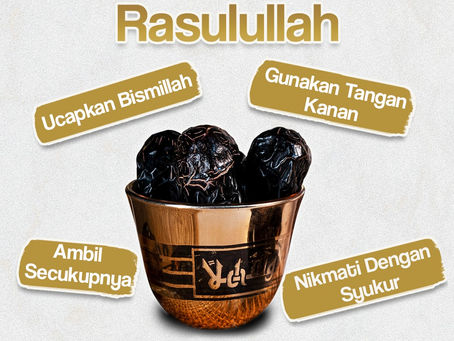 Cara Makan Kurma Ala Rasulullah