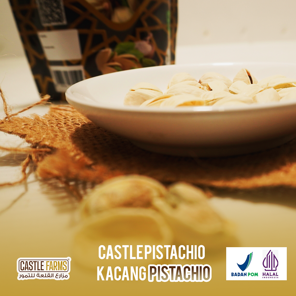 Thumbnail: Castle Farms Kacang Pistachio Premium Original 250gr