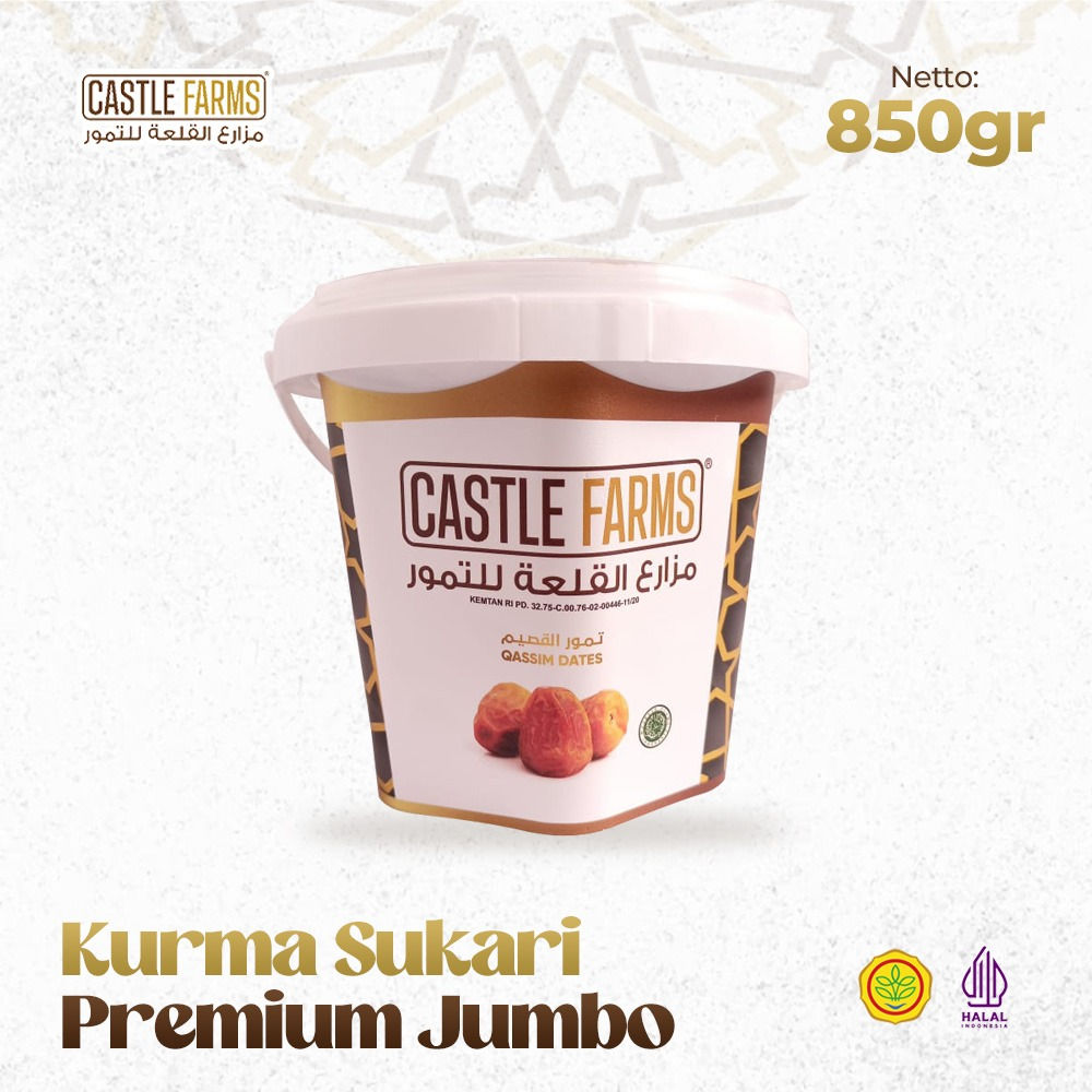 Castle Farms - Kurma Sukari Al Qassim 850gr