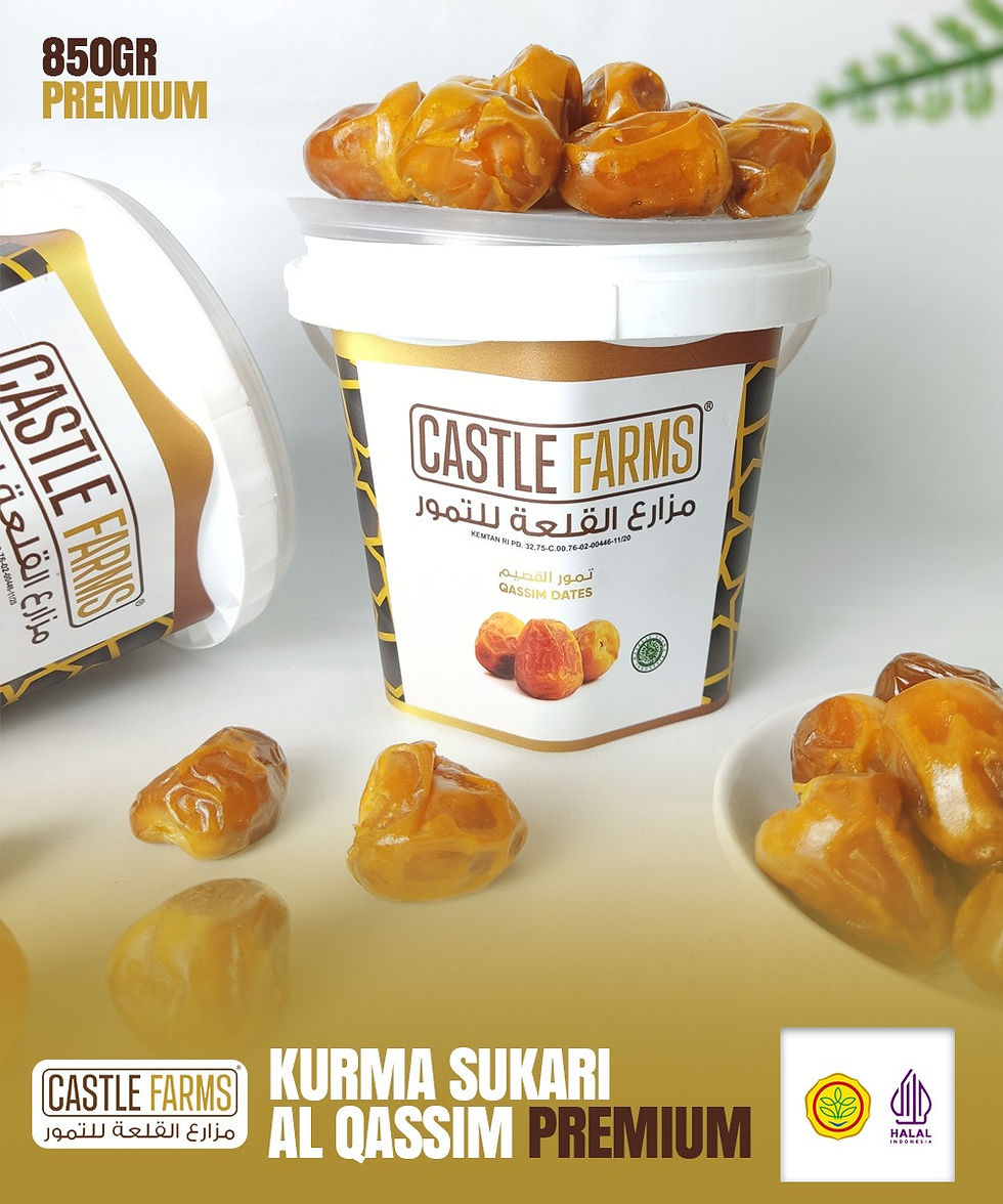 Thumbnail: Castle Farms - Kurma Sukari Al Qassim 850gr