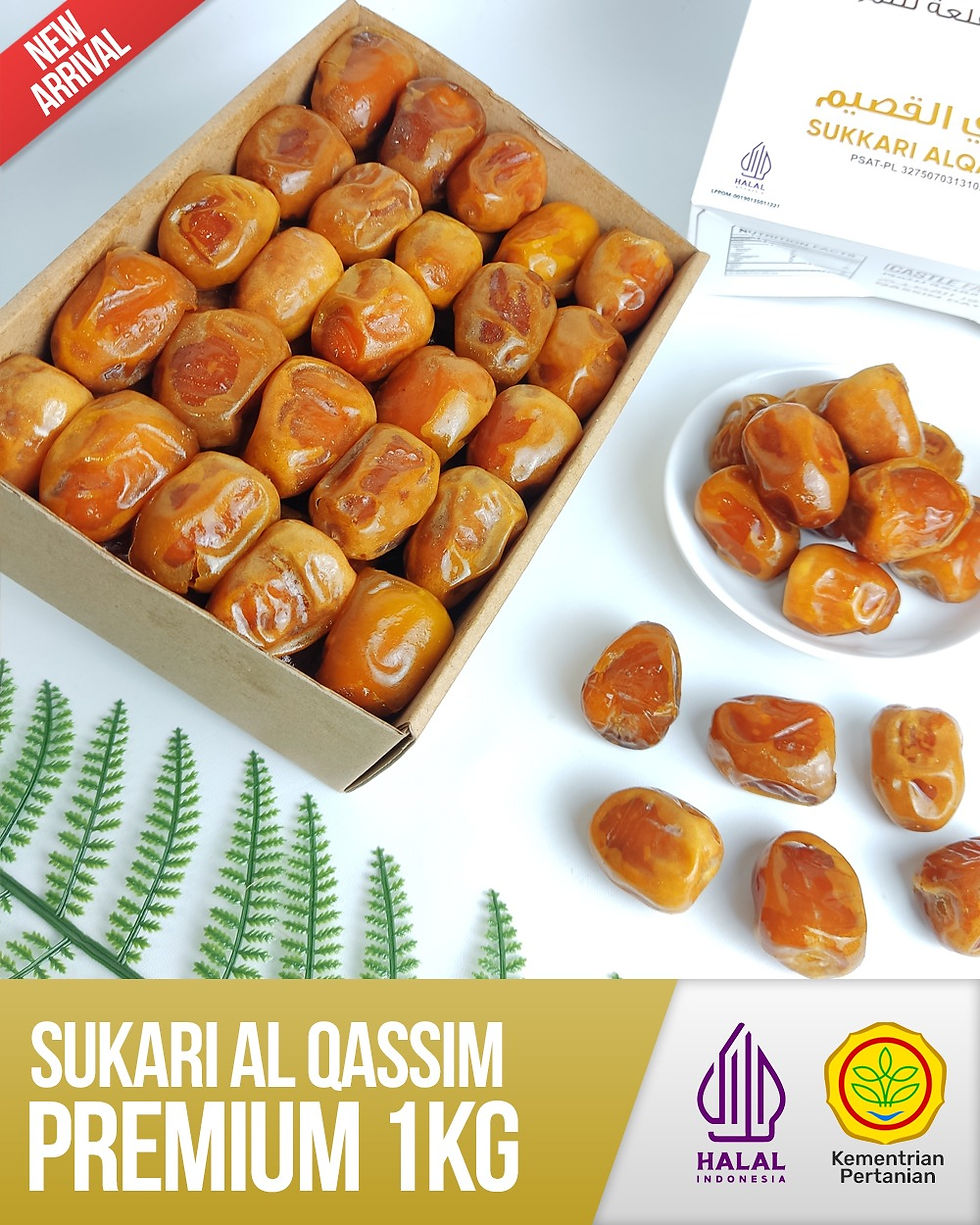 Thumbnail: Castle Farms - Kurma Sukari Al Qassim Dus 1kg