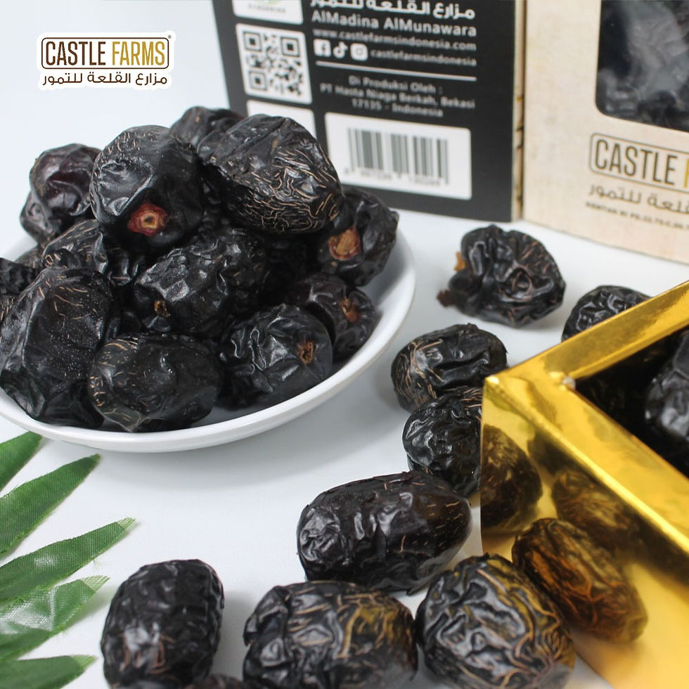 Thumbnail: Castle Farms - Kurma Ajwa Organik Medium 500gr