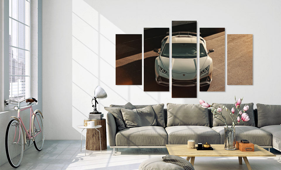 Panneau en dibond 3mm avec une impression personnalisée