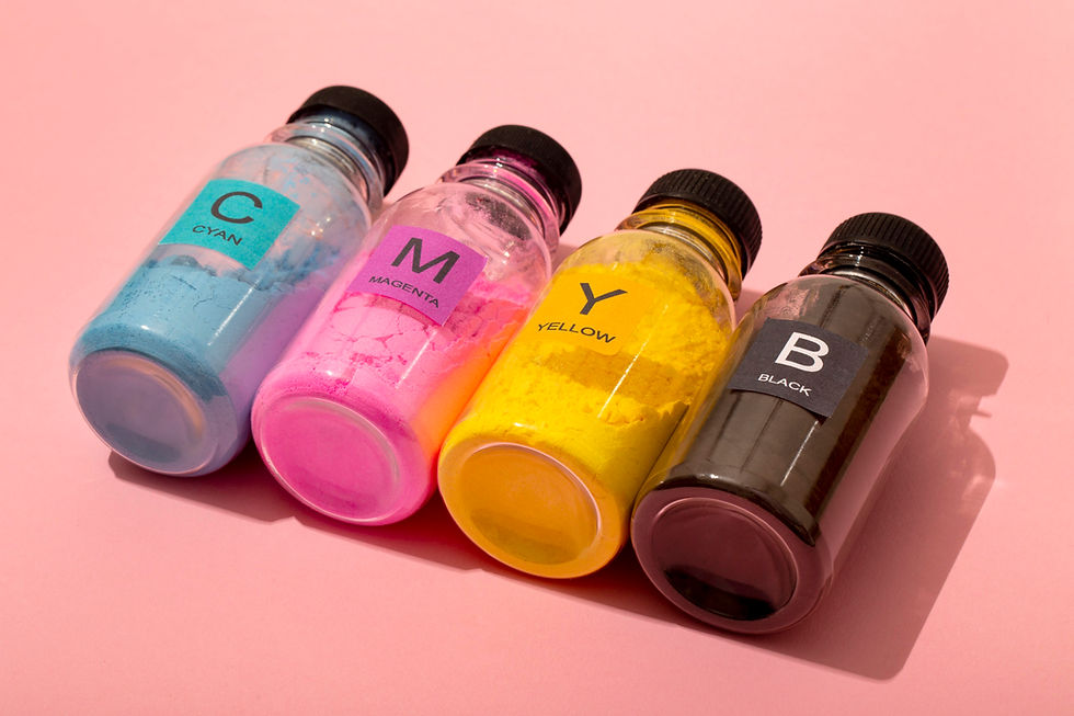 Mode couleur CMJN pour impression professionnelle