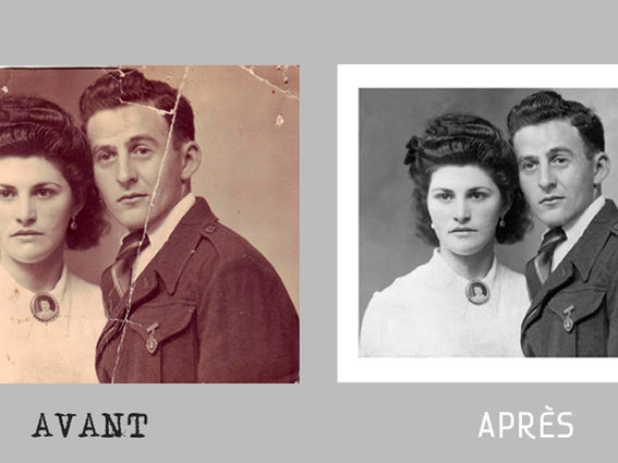Restauration de Photographie ////