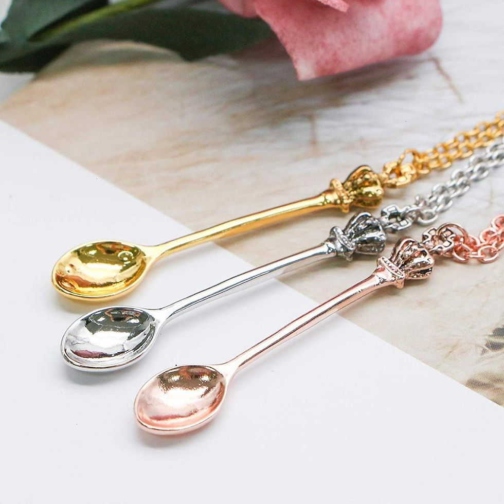 Thumbnail: Spoon Necklace (Gold)