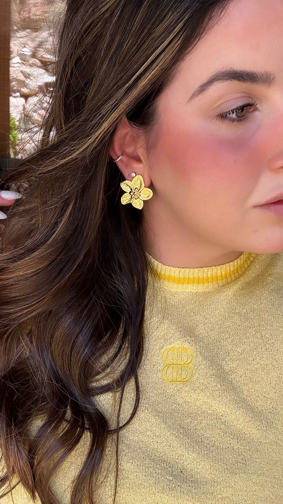 תמונה ממוזערת: עגילי פלור