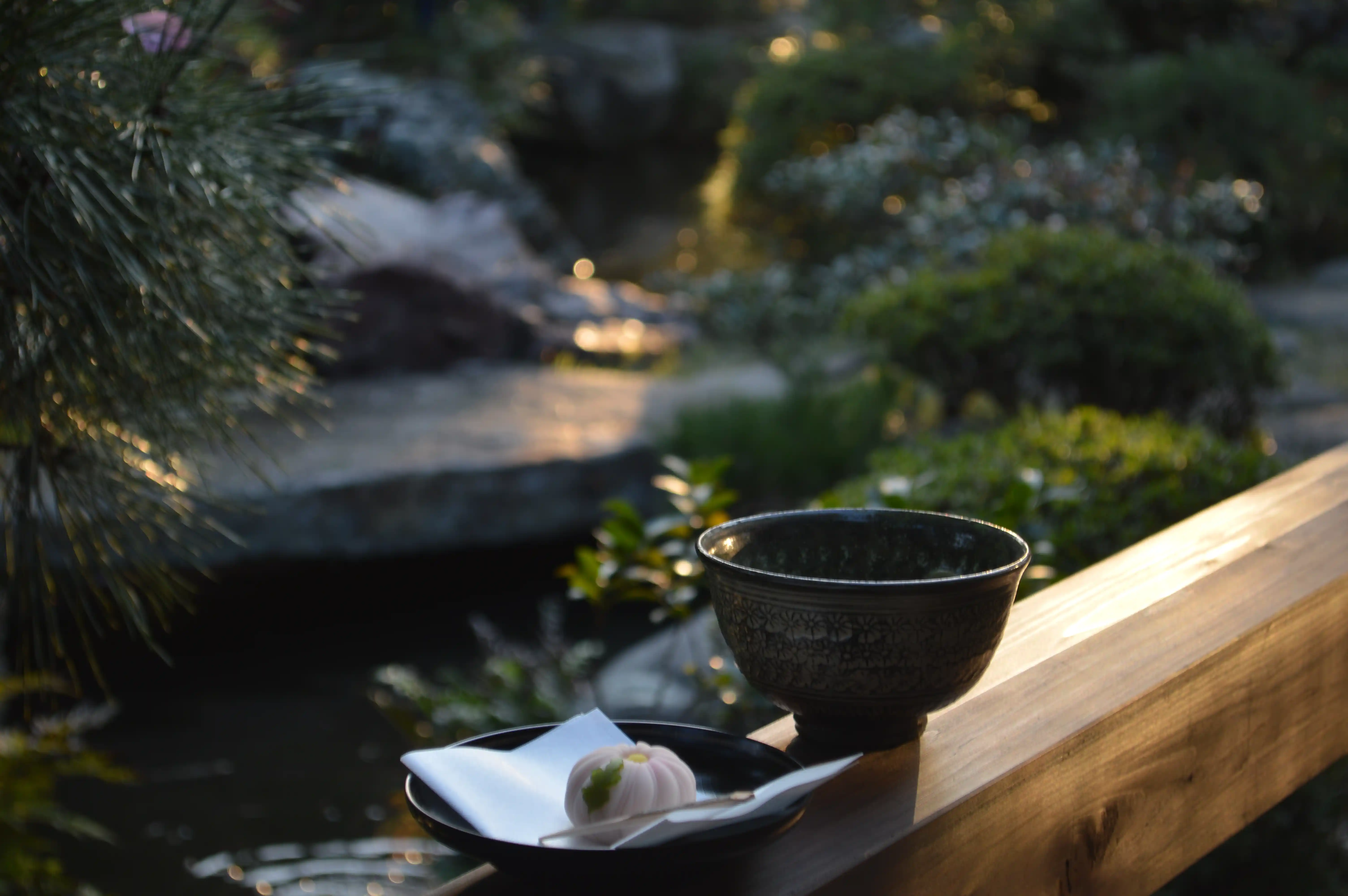 wagashi cérémonie du thé japon