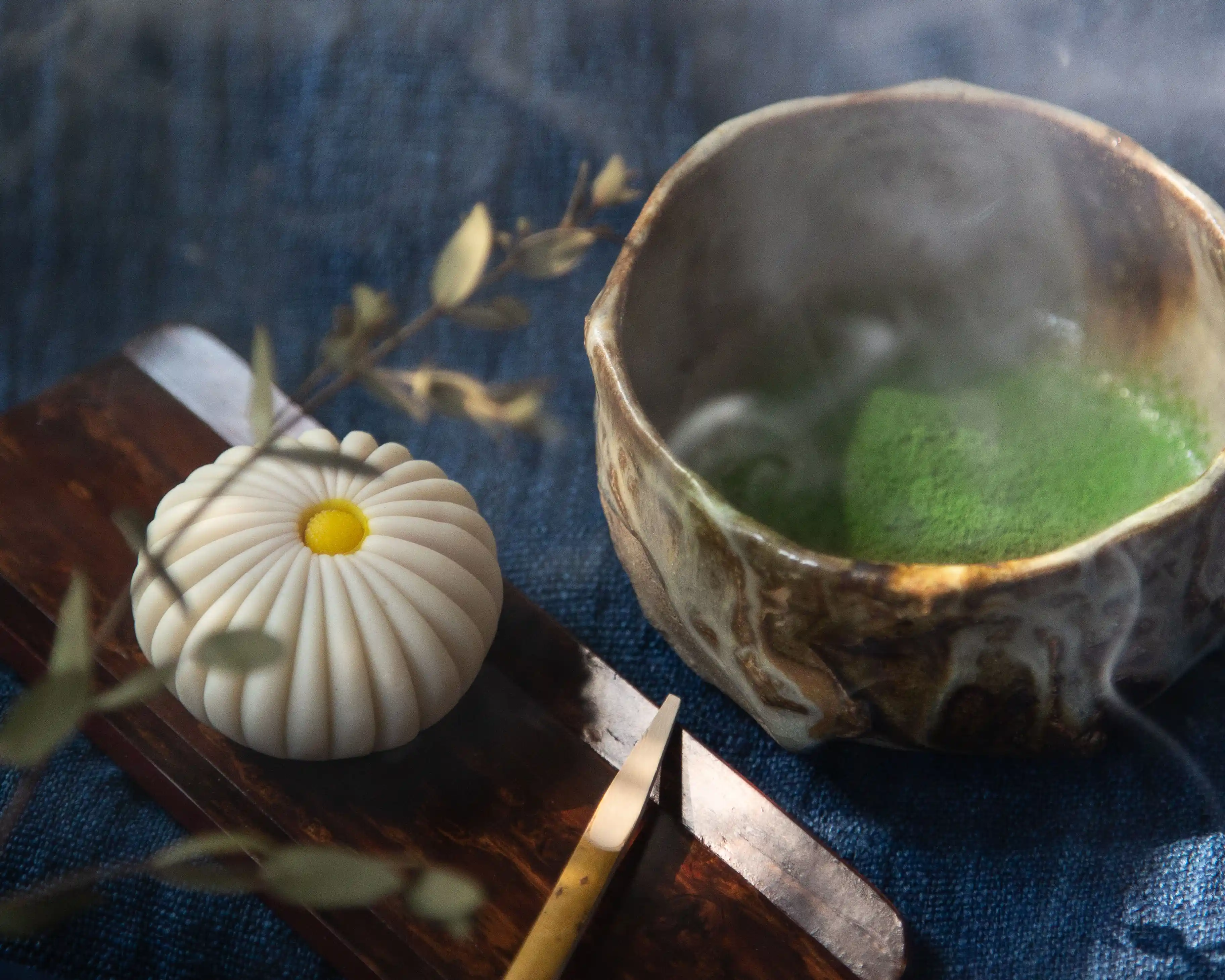 wagashi cérémonie du thé japon