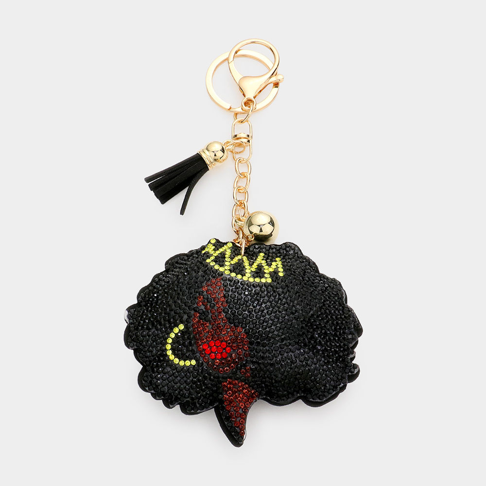 Afro Queen Tassel Key / Bag chain