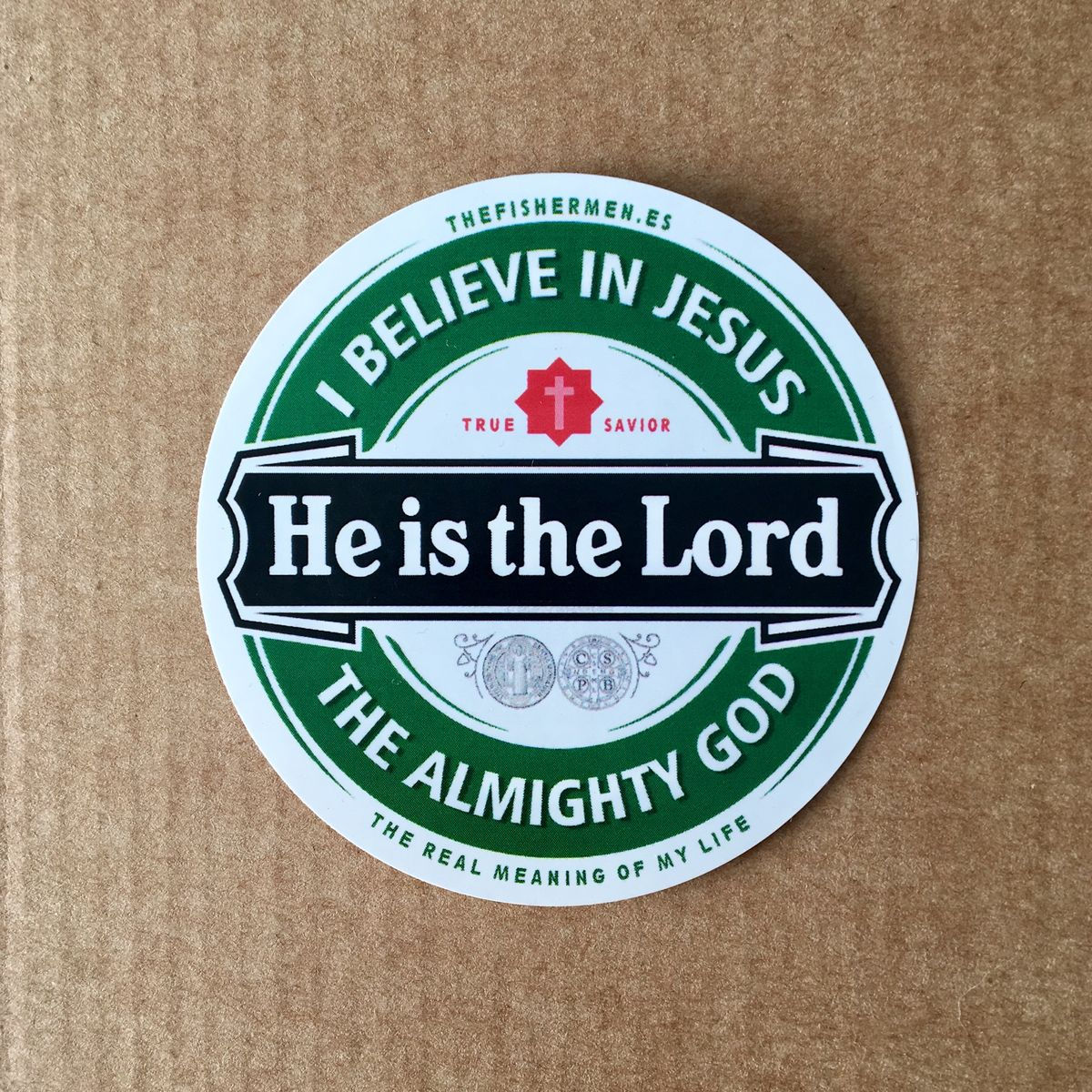 Pegatina · He is the Lord