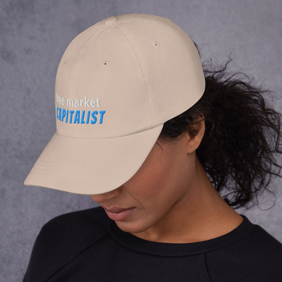 Thumbnail: "Free Market Capitalist" Embroidered Hat