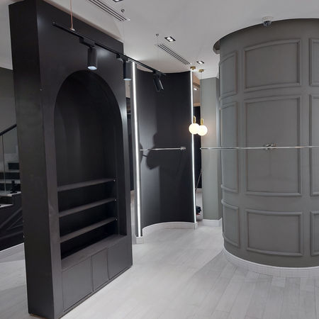 Collection Showcase wardrobes, custom and wall mounted wardrobe design, with elegant interior design  