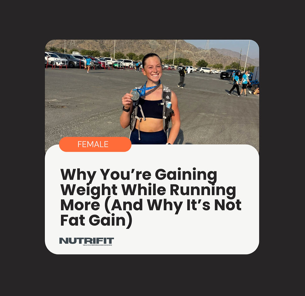 Why You’re Gaining Weight While Running More (And Why It’s Not Fat Gain)