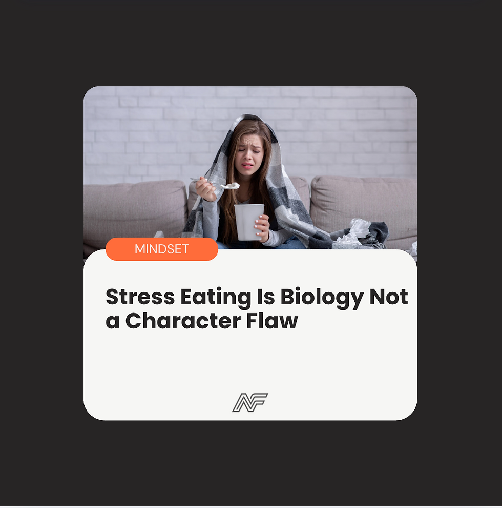 Stress Eating Is Biology Not a Character Flaw