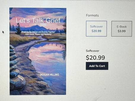 Let’s Talk Grief E-Book Now Available for Purchase: $3.99