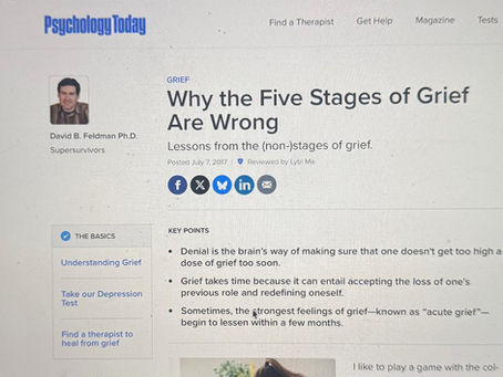 Who Are the Real Grief Experts?