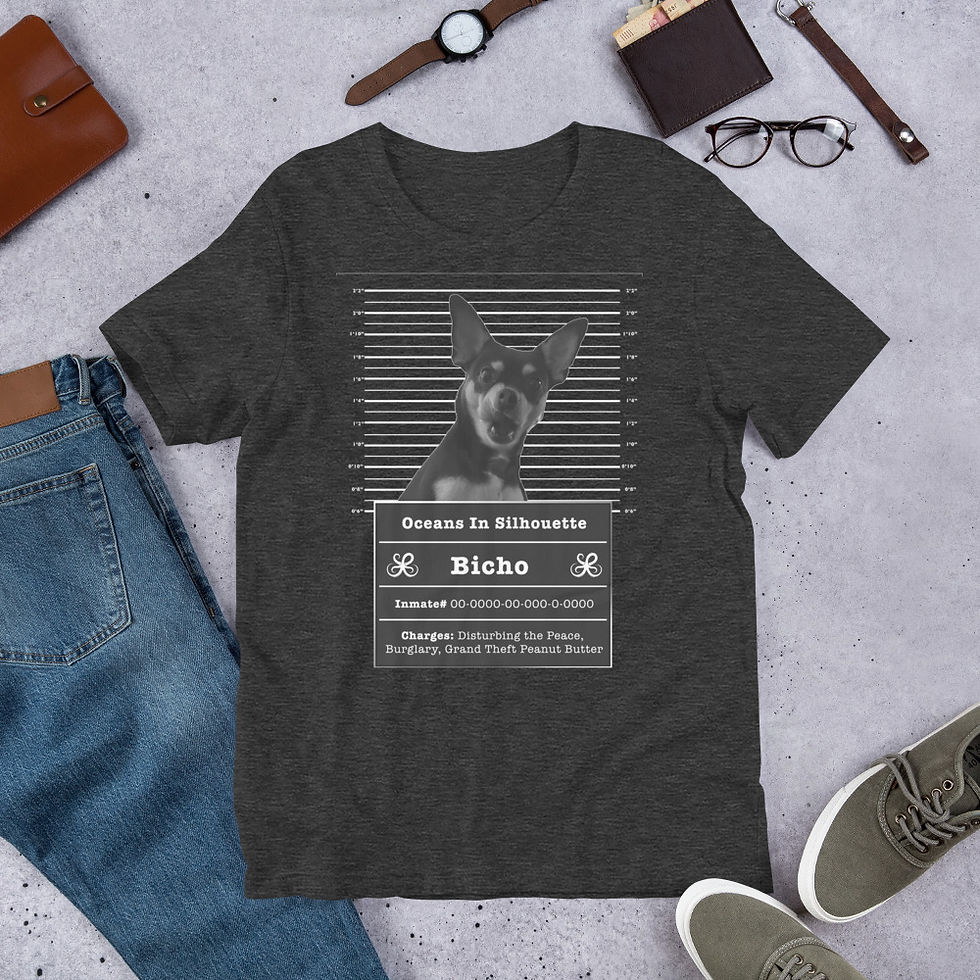 Thumbnail: Bicho Mugshot T-Shirt (Dark)