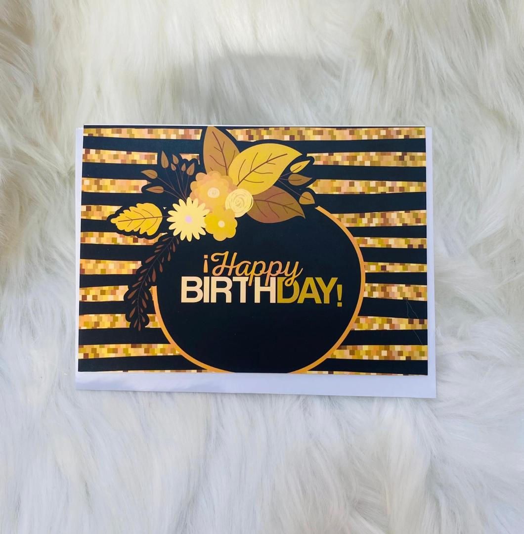 Happy Birthday Blank Cards