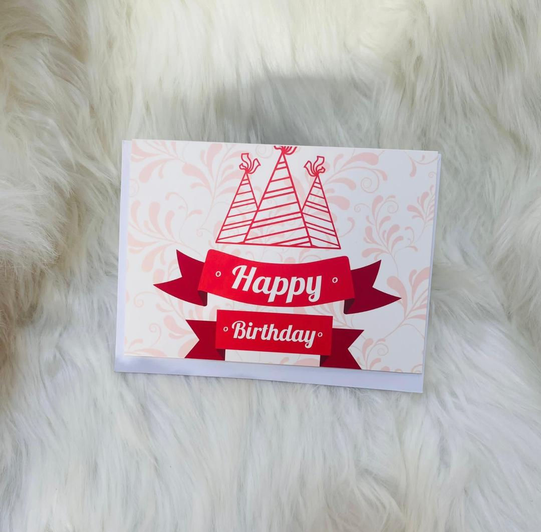 Happy Birthday Blank Cards