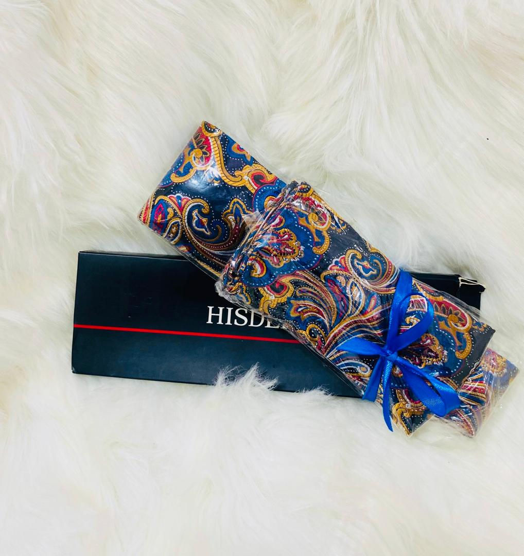 Hisdern Tie and Matching Pocket Square