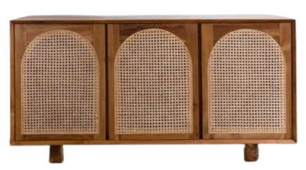 Rattan Cabinet Ombak