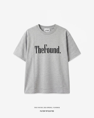 FILTER TIP S/S TEE -GRAY- | Studio Twelve