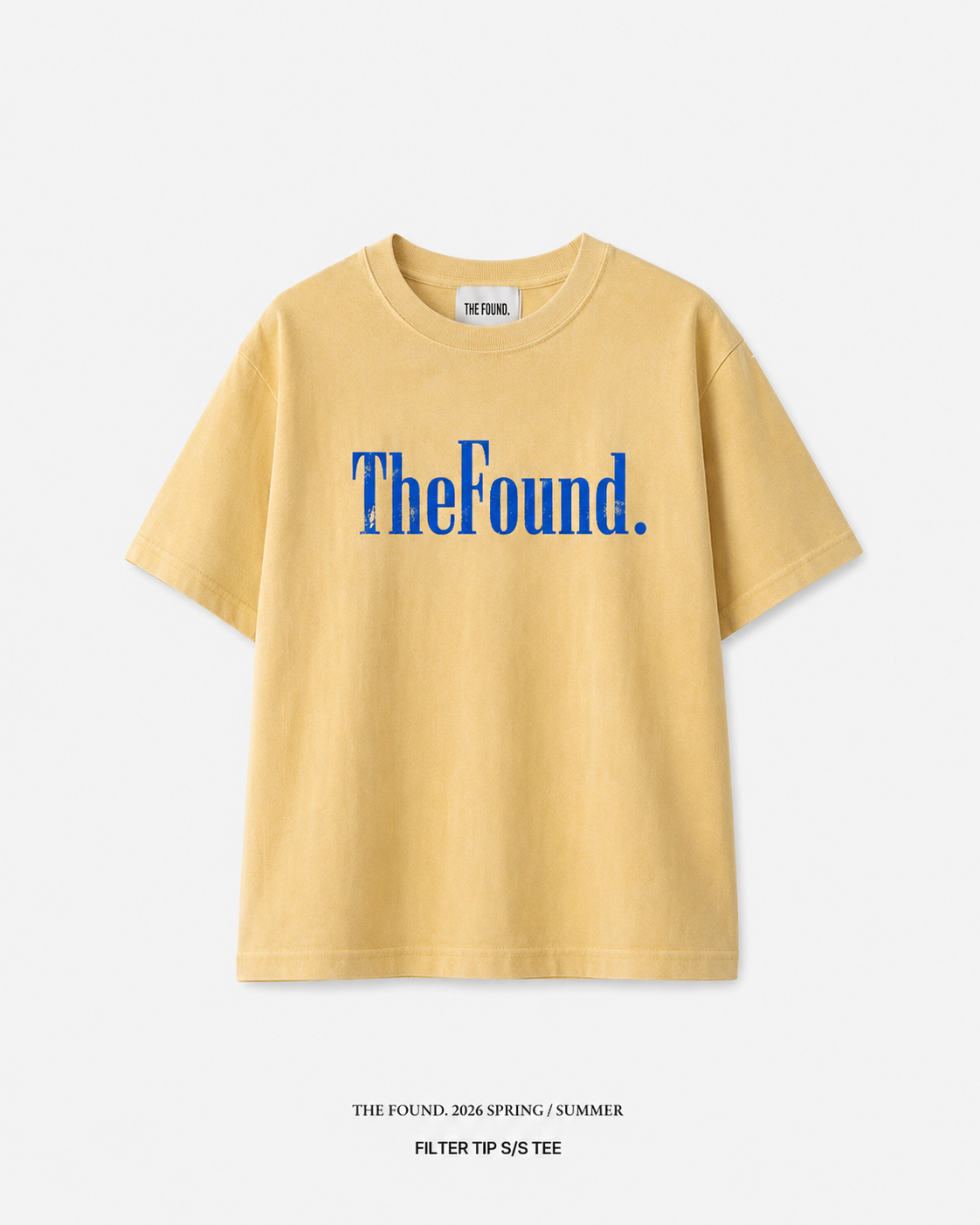 FILTER TIP S/S TEE -YELLOW-