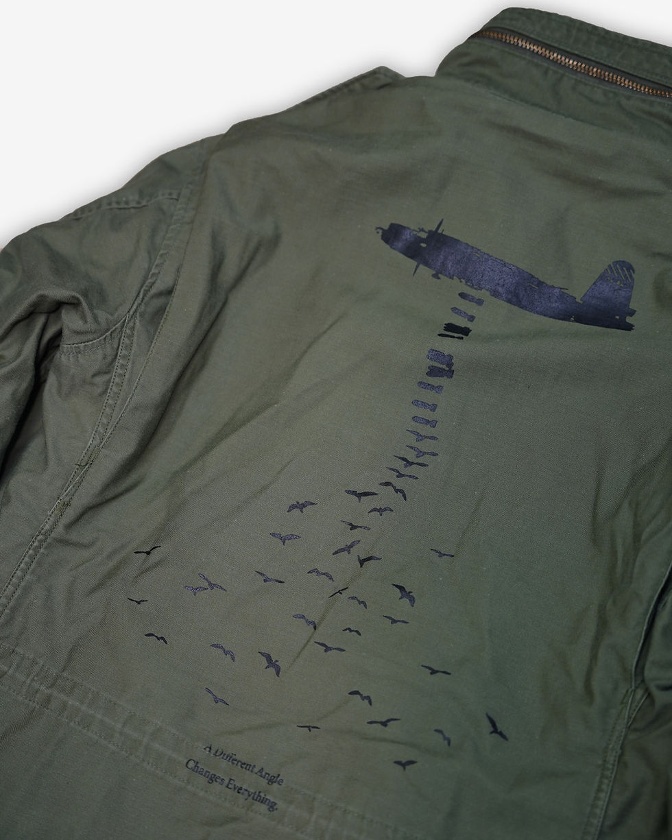 サムネイル： RE:CANVAS M-65 FIELD JACKET "NO WAR" #11