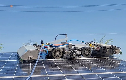 how to clean solar panel