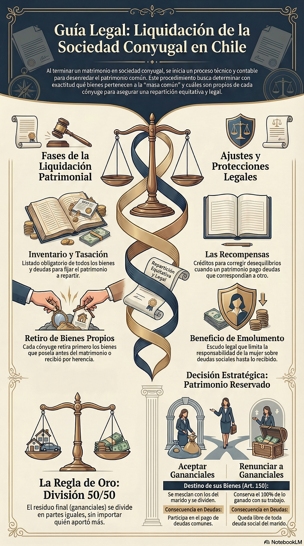 Liquidación de la Sociedad Conyugal