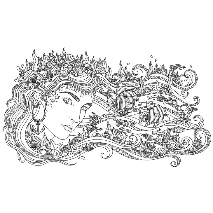 Thumbnail: Daydreams Coloring Book