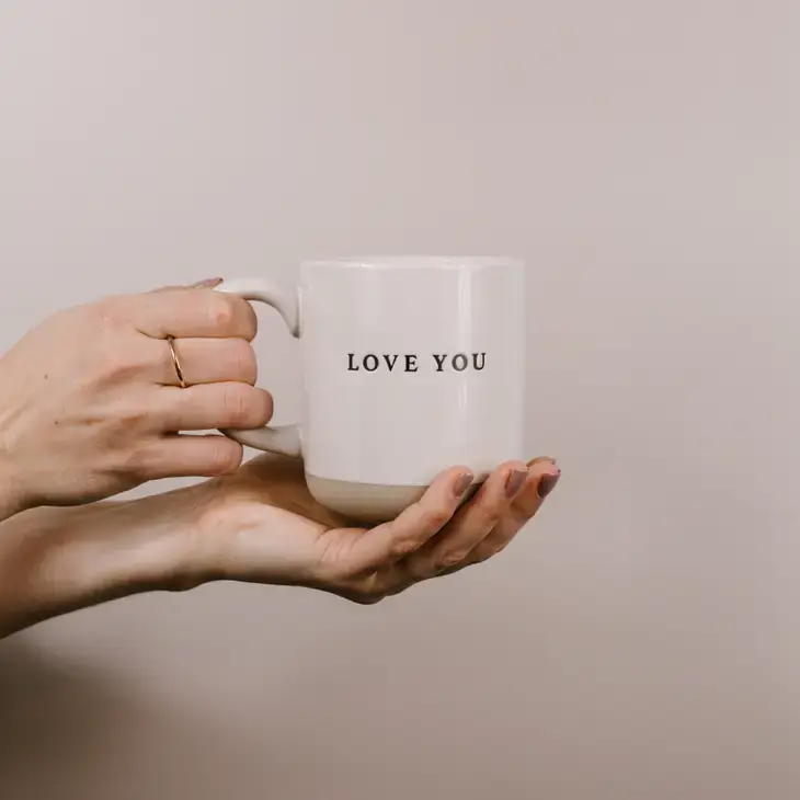 Thumbnail: Love You Stoneware Coffee Mug